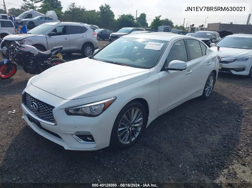 2024 Infiniti Q50 Luxe Awd VIN: JN1EV7BR5RM630021 Lot: 40125080