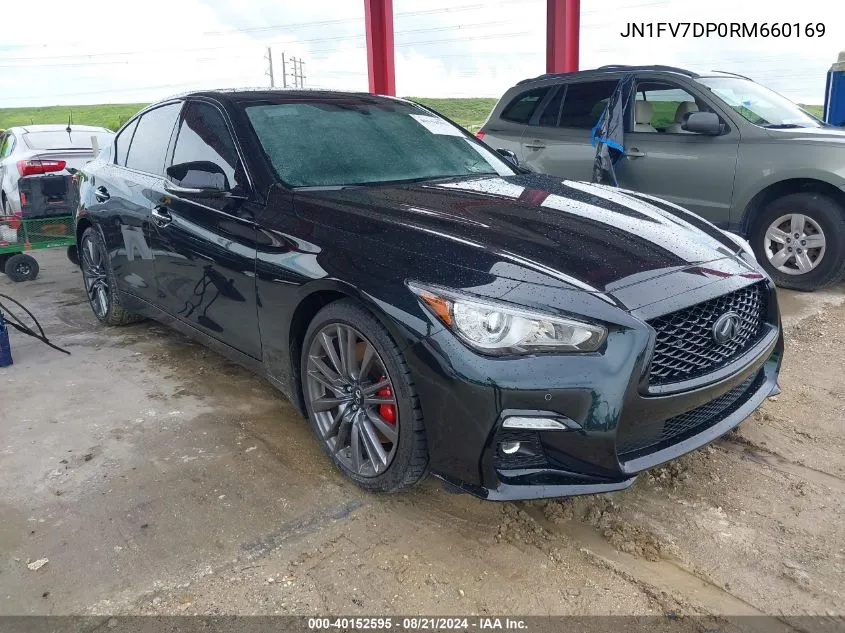 JN1FV7DP0RM660169 2024 Infiniti Q50 Red Sport 400