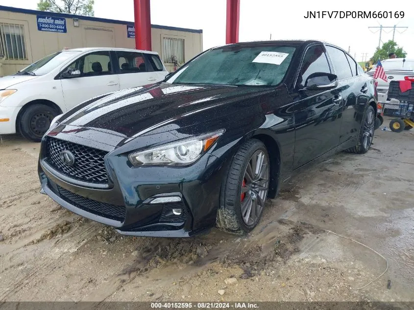 JN1FV7DP0RM660169 2024 Infiniti Q50 Red Sport 400