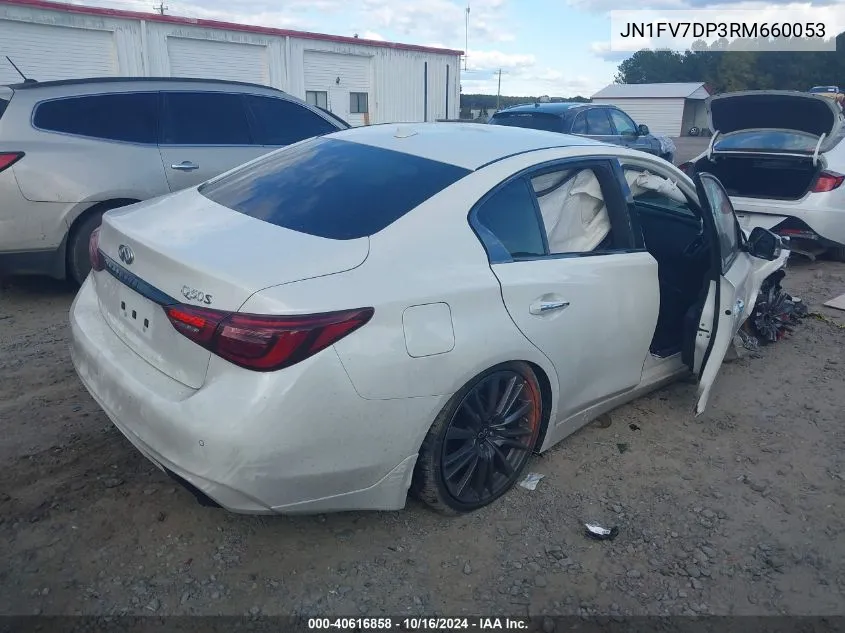 JN1FV7DP3RM660053 2024 Infiniti Q50 Red Sport 400