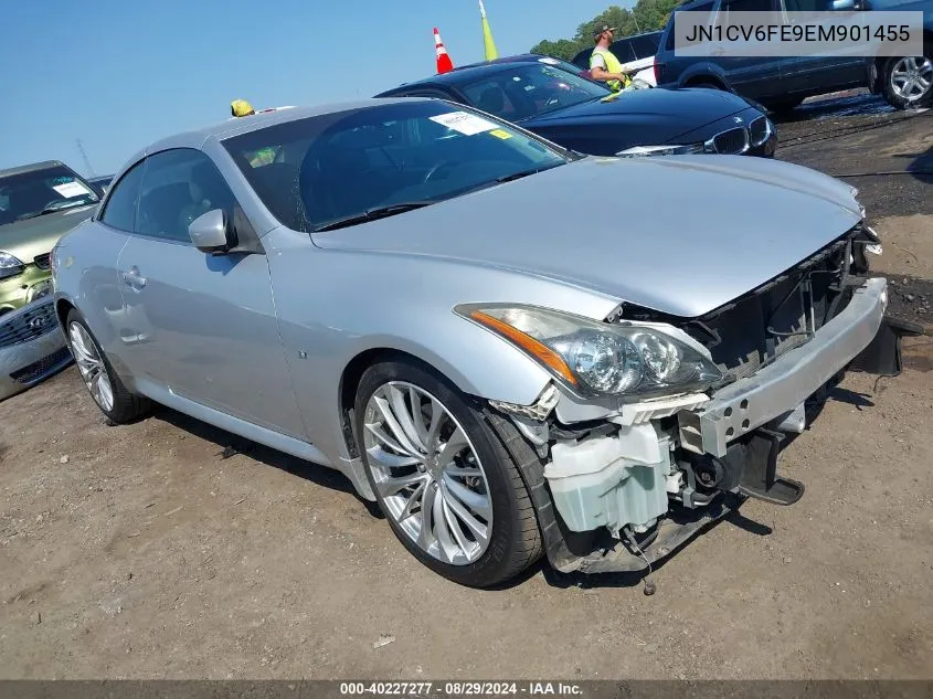 2014 Infiniti Q60 VIN: JN1CV6FE9EM901455 Lot: 40227277