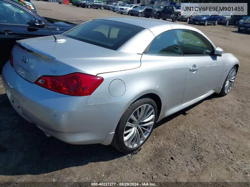 2014 Infiniti Q60 VIN: JN1CV6FE9EM901455 Lot: 40227277