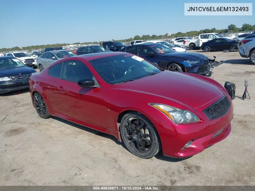 JN1CV6EL6EM132493 2014 Infiniti Q60