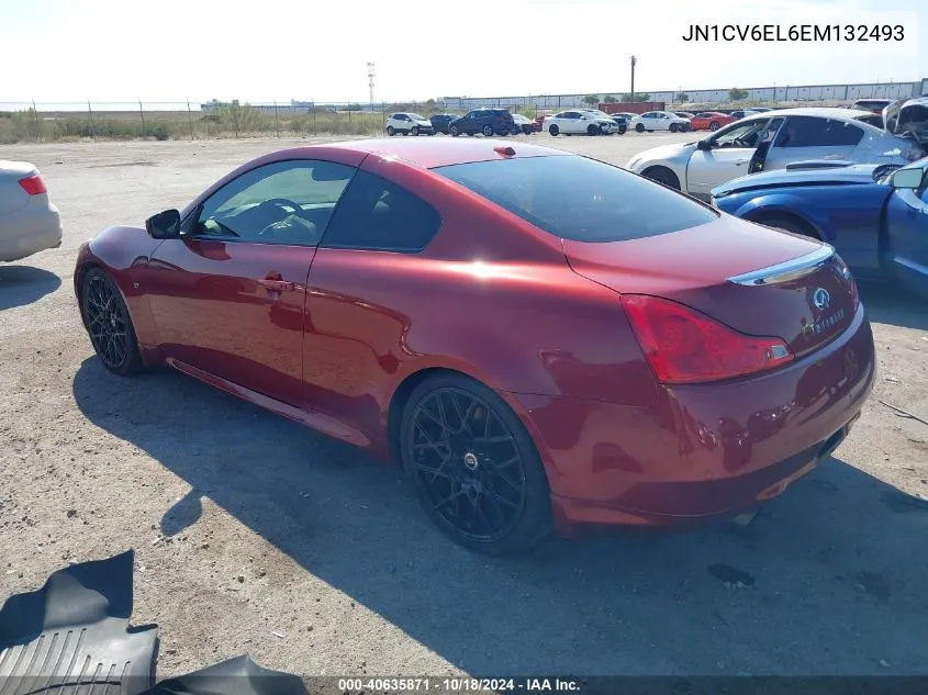 JN1CV6EL6EM132493 2014 Infiniti Q60