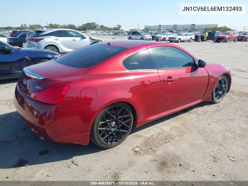 JN1CV6EL6EM132493 2014 Infiniti Q60