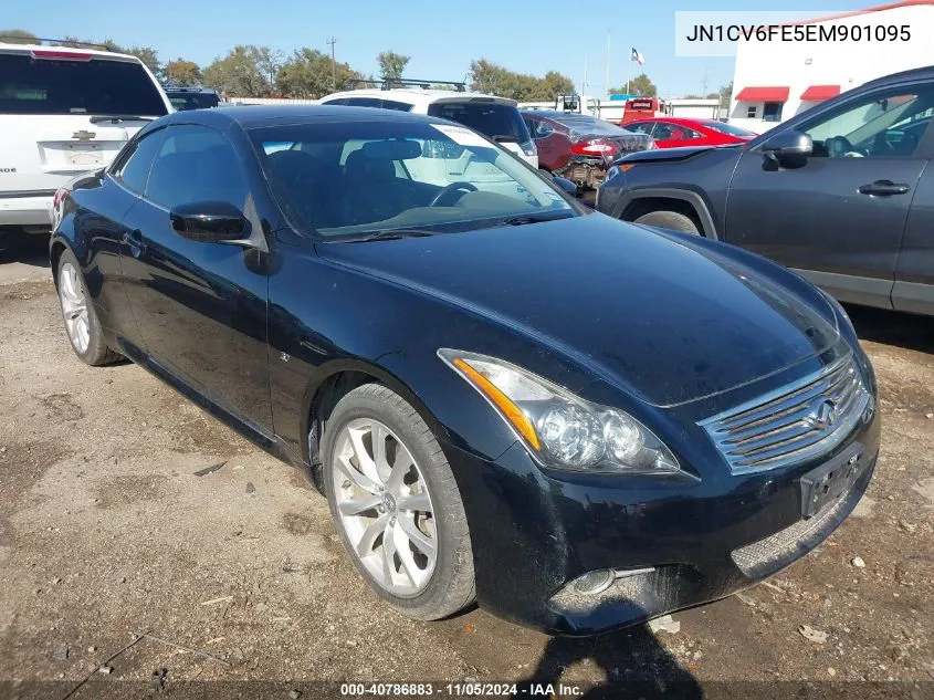 2014 Infiniti Q60 VIN: JN1CV6FE5EM901095 Lot: 40786883