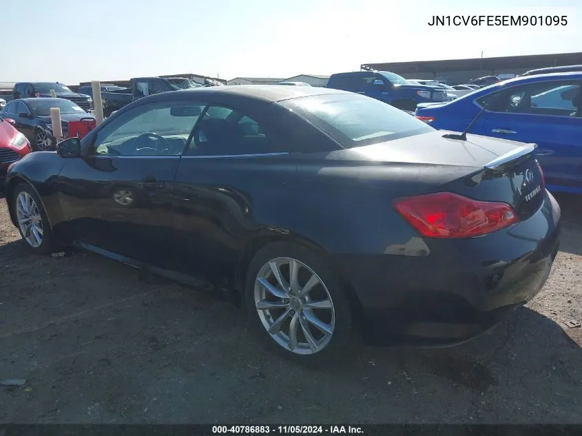 2014 Infiniti Q60 VIN: JN1CV6FE5EM901095 Lot: 40786883