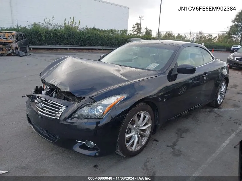 2014 Infiniti Q60 VIN: JN1CV6FE6EM902384 Lot: 40809048