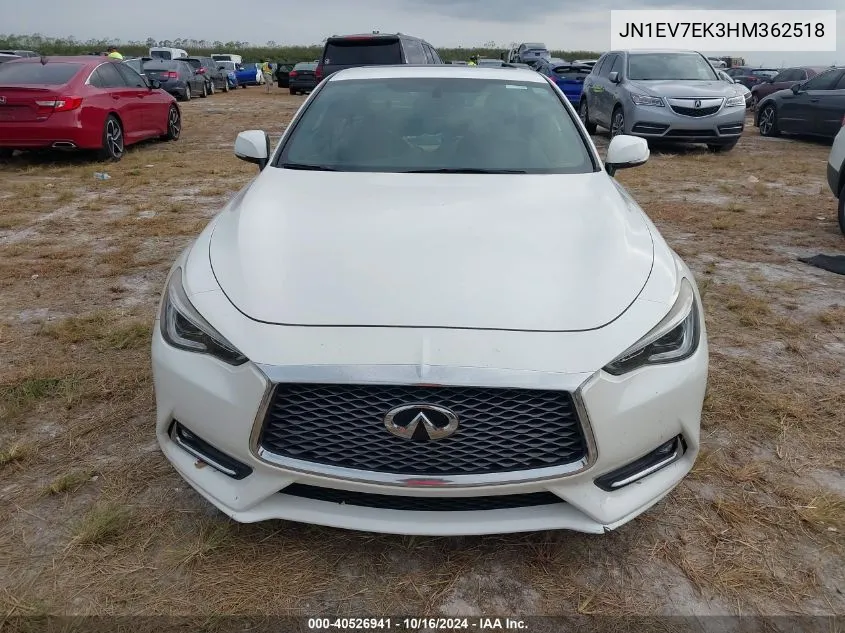 JN1EV7EK3HM362518 2017 Infiniti Q60 3.0T Sport