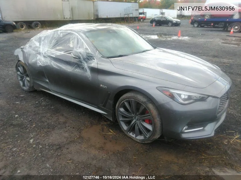 2018 Infiniti Q60 VIN: JN1FV7EL5JM630956 Lot: 12127746