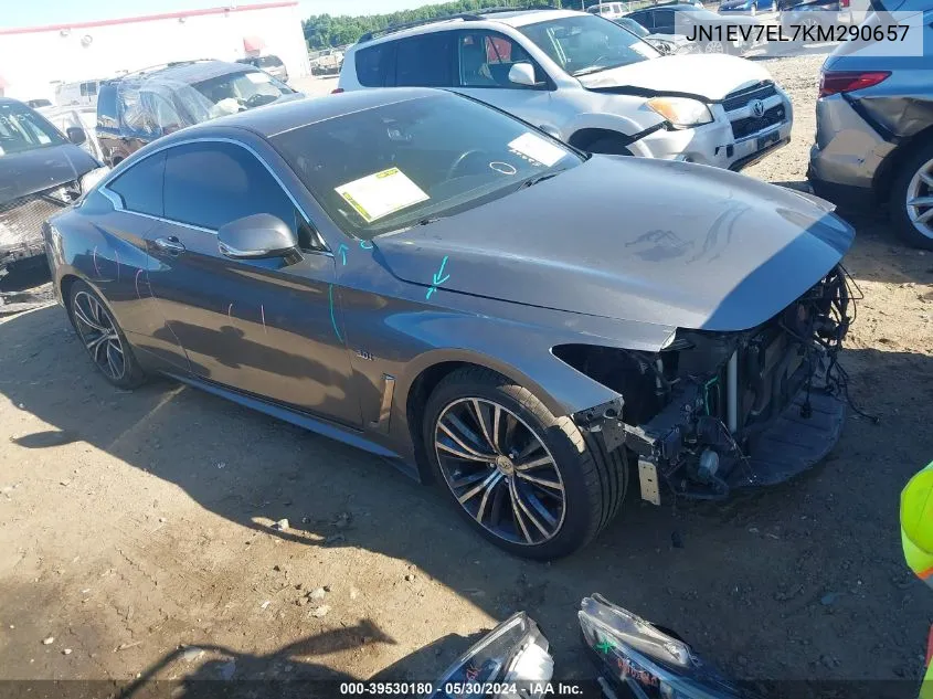 JN1EV7EL7KM290657 2019 Infiniti Q60 3.0T Luxe