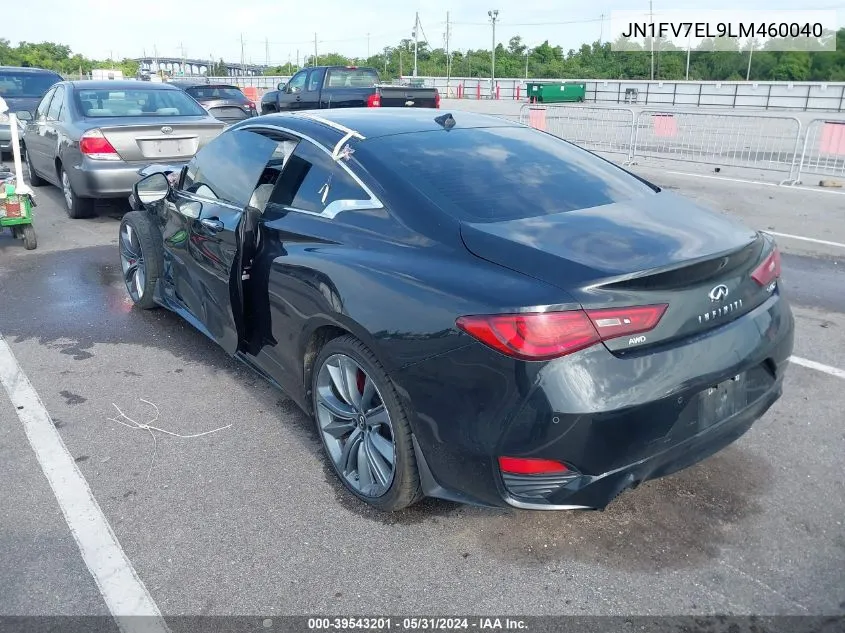 JN1FV7EL9LM460040 2020 Infiniti Q60 Red Sport 400 Awd