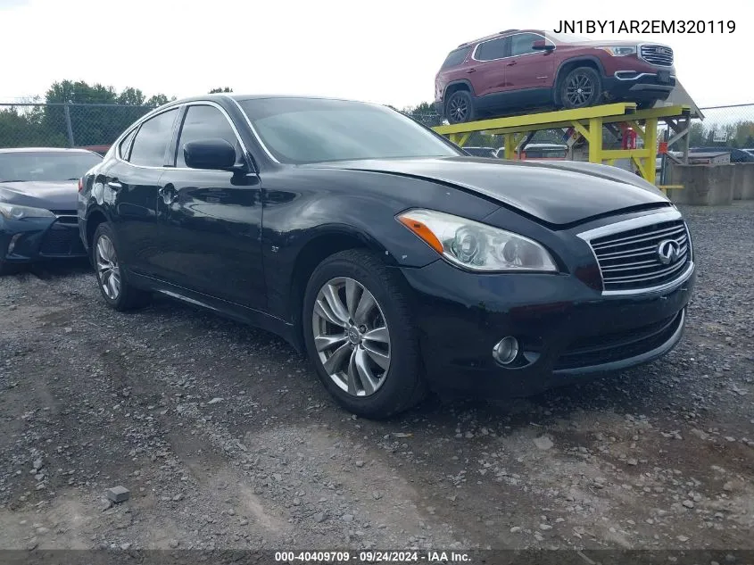 2014 Infiniti Q70 3.7X VIN: JN1BY1AR2EM320119 Lot: 40409709