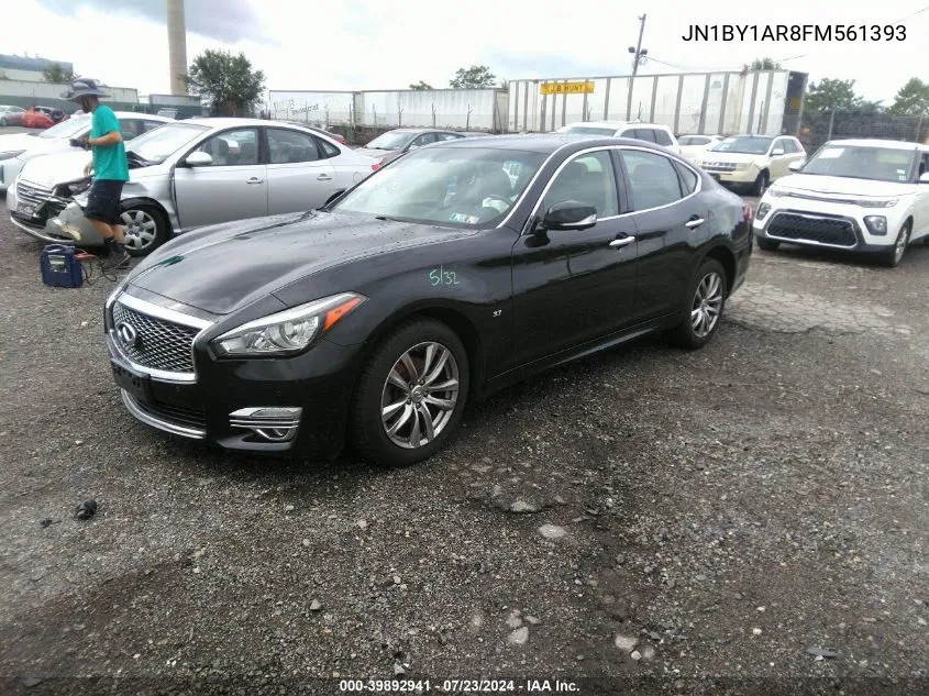 2015 Infiniti Q70 3.7X VIN: JN1BY1AR8FM561393 Lot: 39892941