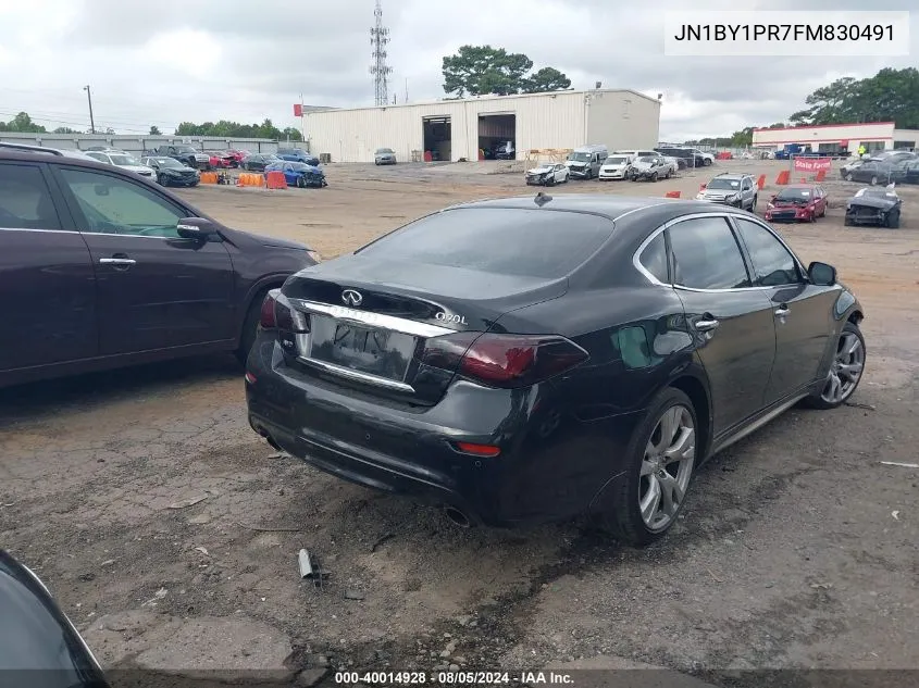 JN1BY1PR7FM830491 2015 Infiniti Q70L 3.7X