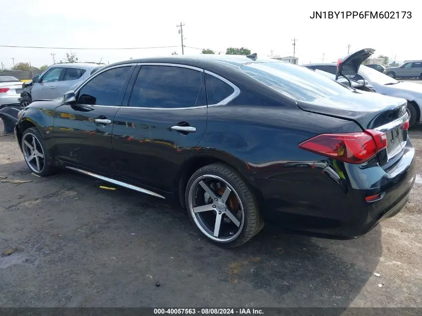 2015 Infiniti Q70L 3.7 VIN: JN1BY1PP6FM602173 Lot: 40057563