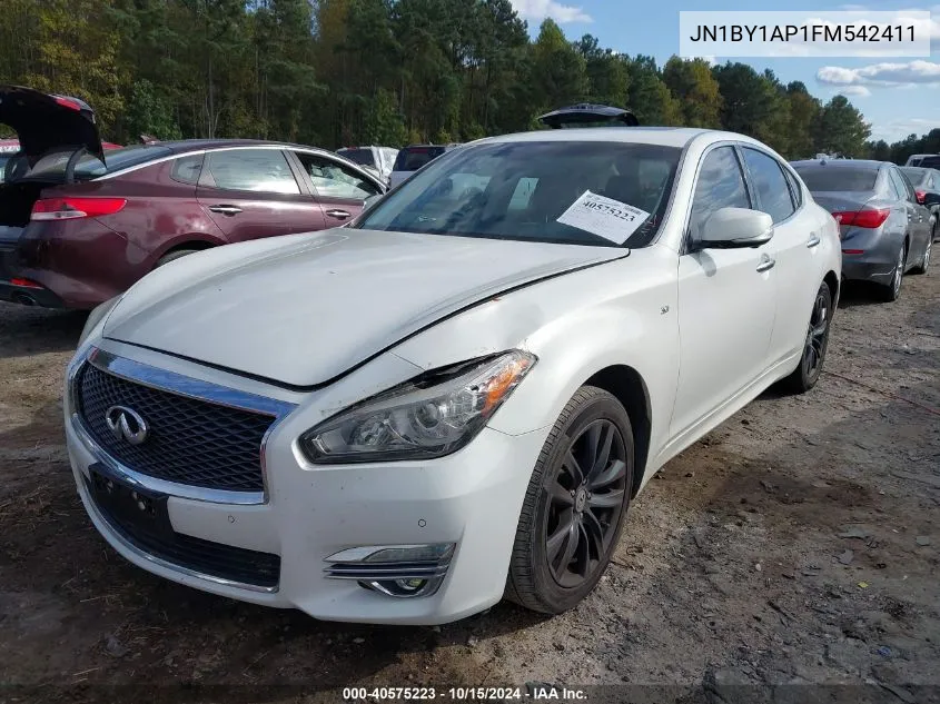 JN1BY1AP1FM542411 2015 Infiniti Q70 3.7