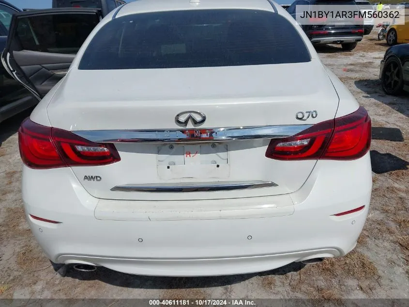 JN1BY1AR3FM560362 2015 Infiniti Q70 3.7