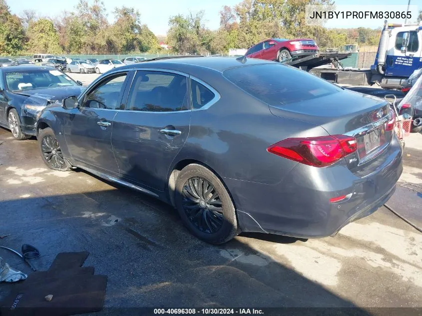 JN1BY1PR0FM830865 2015 Infiniti Q70L 3.7X