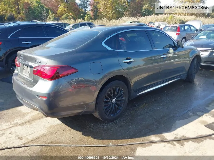 JN1BY1PR0FM830865 2015 Infiniti Q70L 3.7X