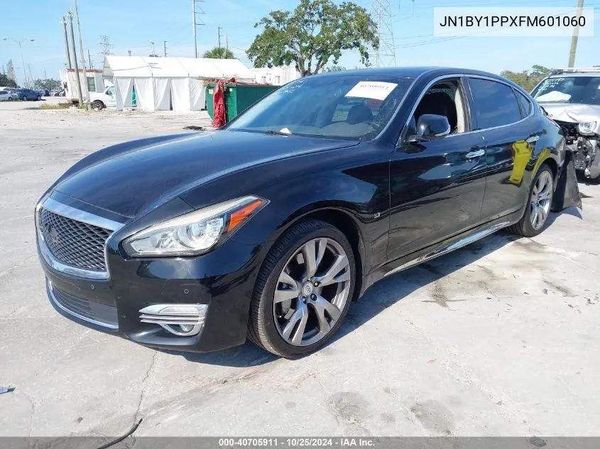 2015 Infiniti Q70L 3.7 VIN: JN1BY1PPXFM601060 Lot: 40705911