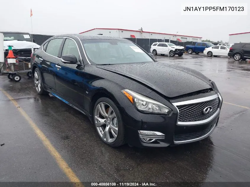 2015 Infiniti Q70L 5.6 VIN: JN1AY1PP5FM170123 Lot: 40856108