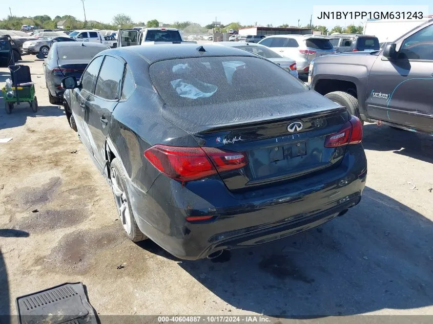 JN1BY1PP1GM631243 2016 Infiniti Q70L 3.7