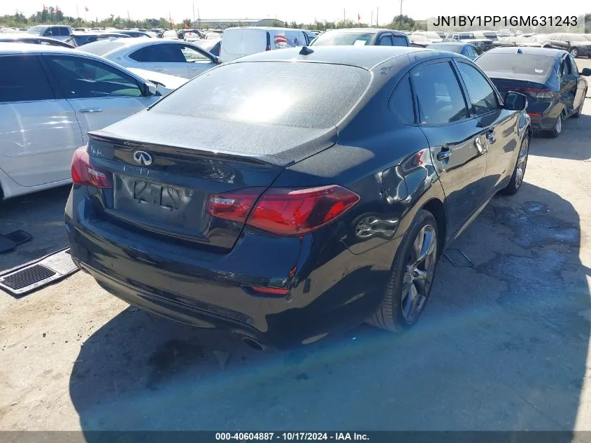 JN1BY1PP1GM631243 2016 Infiniti Q70L 3.7