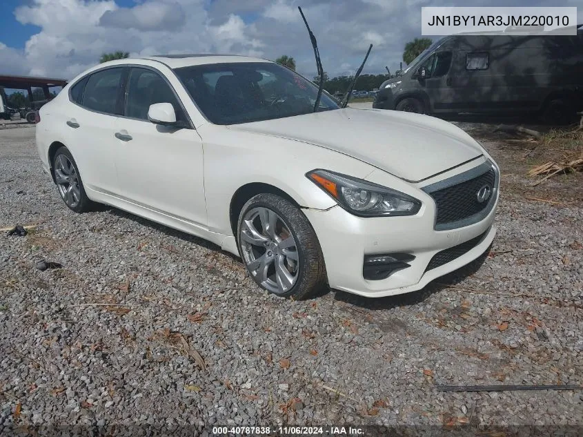 JN1BY1AR3JM220010 2018 Infiniti Q70 3.7X Luxe