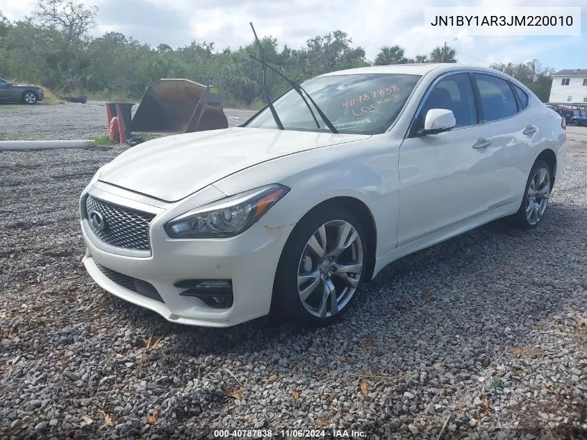 JN1BY1AR3JM220010 2018 Infiniti Q70 3.7X Luxe