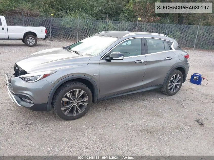 2017 Infiniti Qx30 Premium VIN: SJKCH5CR6HA030197 Lot: 40346158