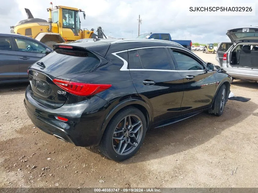 2017 Infiniti Qx30 Premium VIN: SJKCH5CP5HA032926 Lot: 40383747