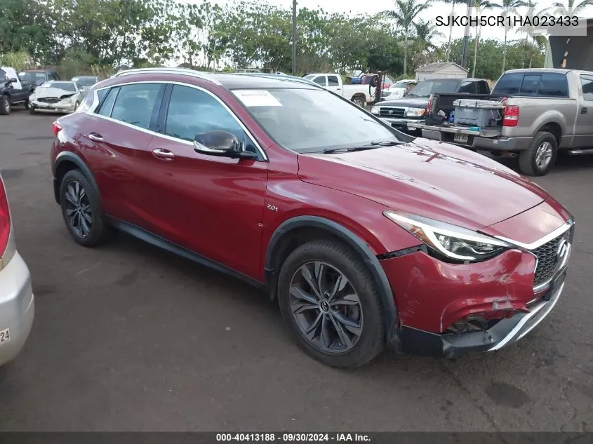 2017 Infiniti Qx30 Premium VIN: SJKCH5CR1HA023433 Lot: 40413188