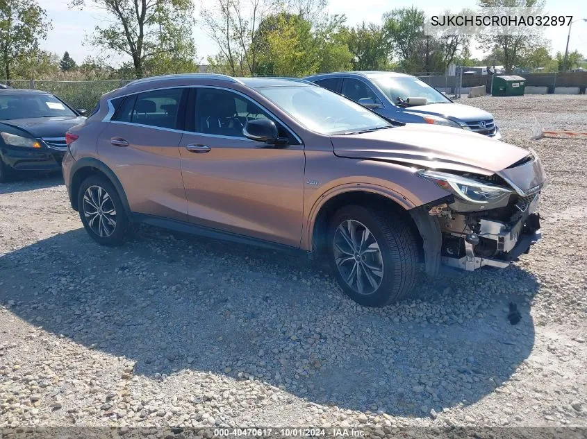 2017 Infiniti Qx30 Premium VIN: SJKCH5CR0HA032897 Lot: 40470617