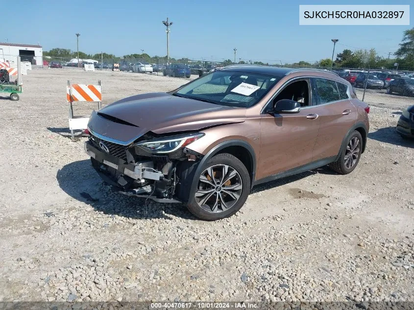 2017 Infiniti Qx30 Premium VIN: SJKCH5CR0HA032897 Lot: 40470617