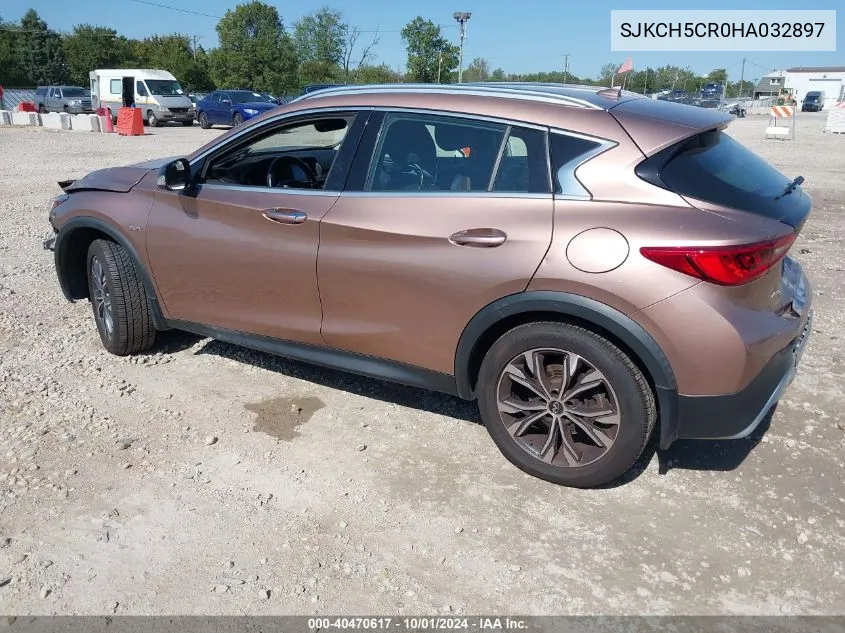 2017 Infiniti Qx30 Premium VIN: SJKCH5CR0HA032897 Lot: 40470617