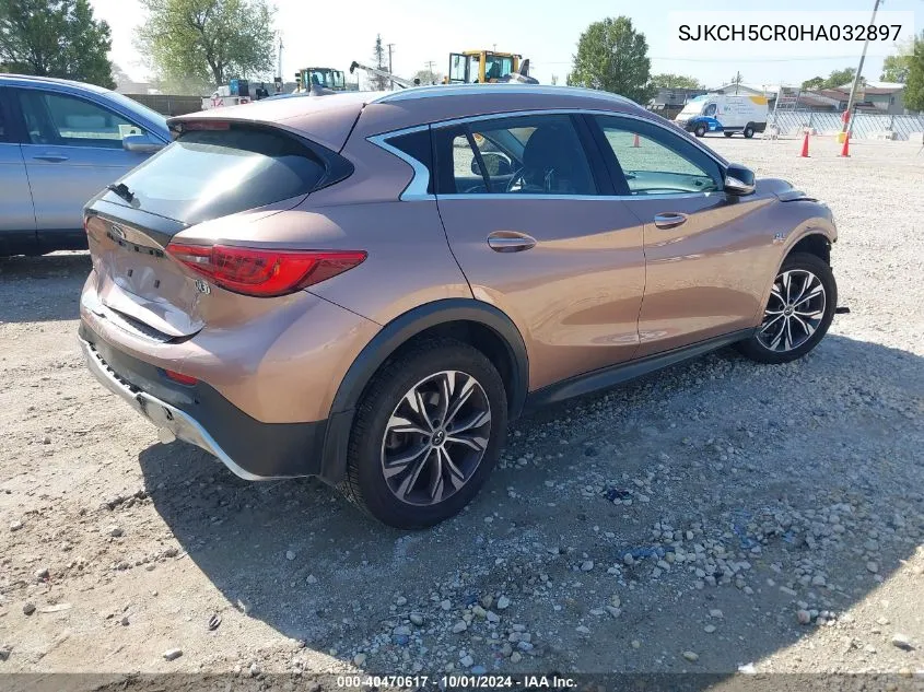 2017 Infiniti Qx30 Premium VIN: SJKCH5CR0HA032897 Lot: 40470617