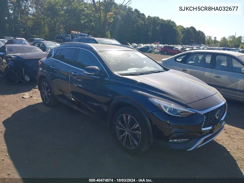 2017 Infiniti Qx30 Premium VIN: SJKCH5CR8HA032677 Lot: 40474574