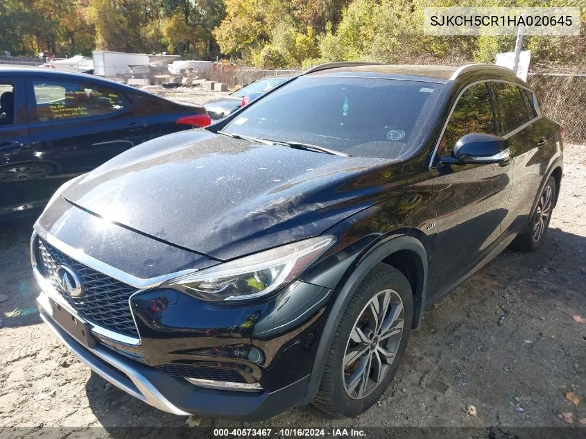 SJKCH5CR1HA020645 2017 Infiniti Qx30 Premium