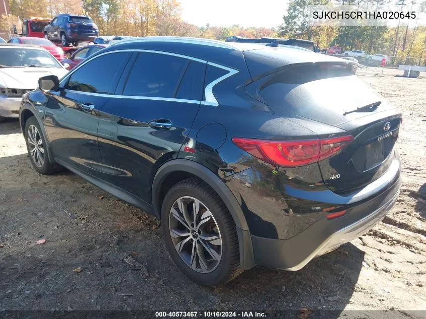 SJKCH5CR1HA020645 2017 Infiniti Qx30 Premium