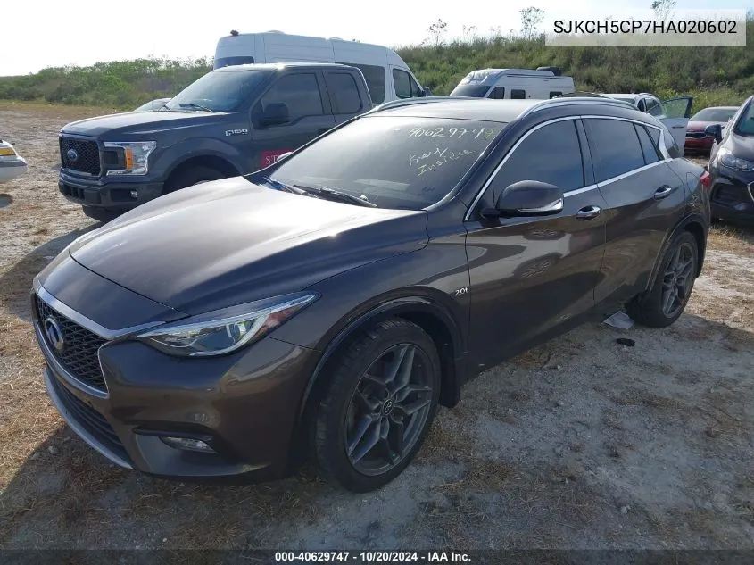 SJKCH5CP7HA020602 2017 Infiniti Qx30 Luxury/Premium/Sport