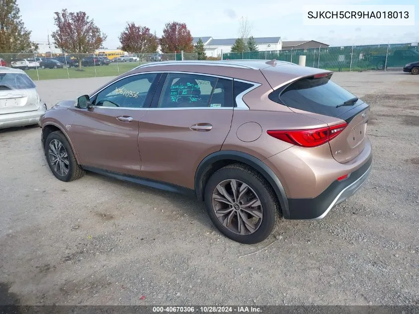 2017 Infiniti Qx30 Premium VIN: SJKCH5CR9HA018013 Lot: 40670306