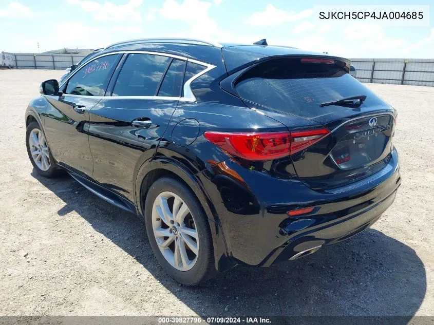 2018 Infiniti Qx30 Luxe VIN: SJKCH5CP4JA004685 Lot: 39827796