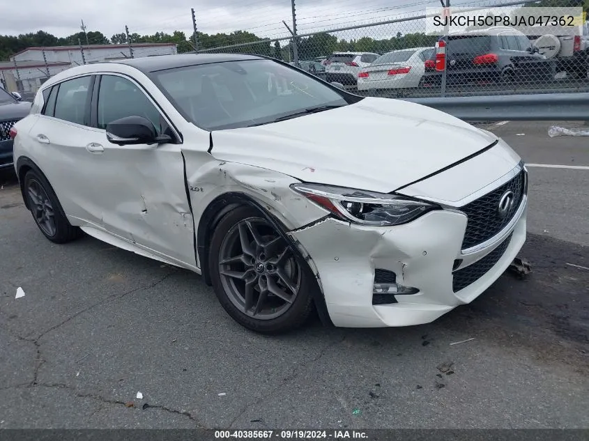 2018 Infiniti Qx30 Sport VIN: SJKCH5CP8JA047362 Lot: 40385667