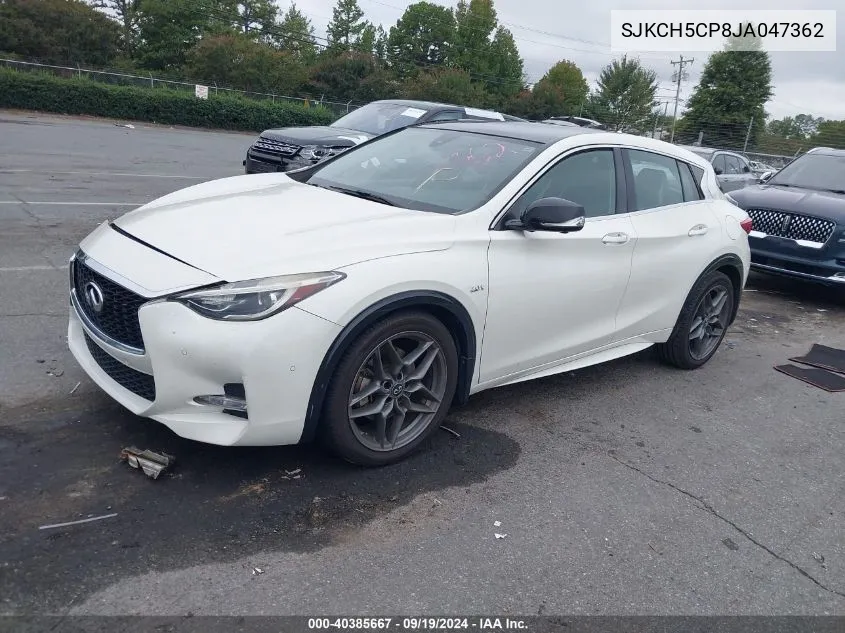 2018 Infiniti Qx30 Sport VIN: SJKCH5CP8JA047362 Lot: 40385667