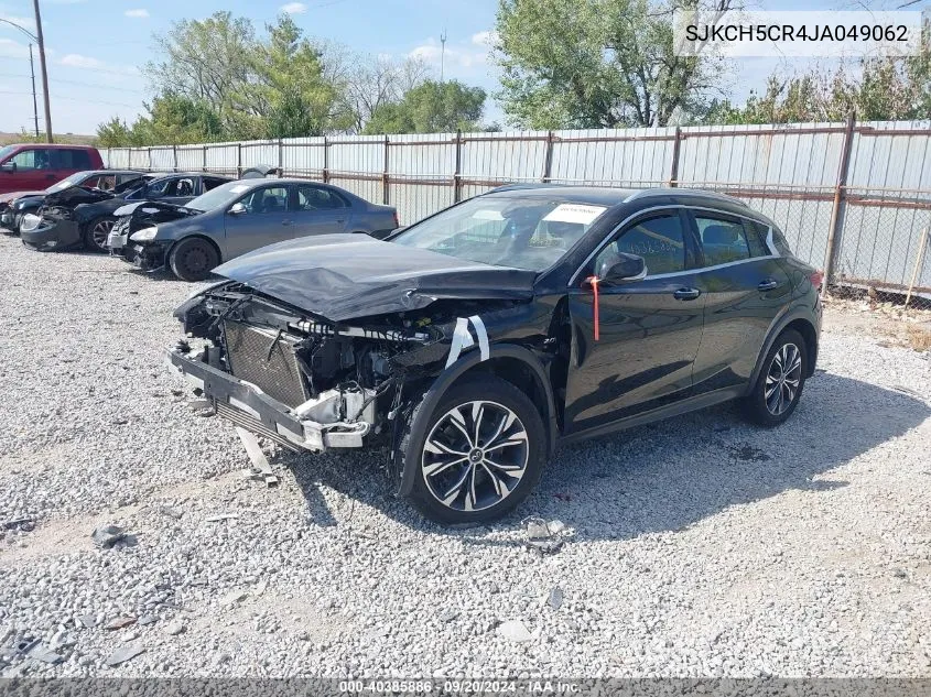 2018 Infiniti Qx30 Premium VIN: SJKCH5CR4JA049062 Lot: 40385886