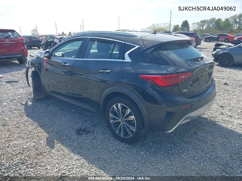 2018 Infiniti Qx30 Premium VIN: SJKCH5CR4JA049062 Lot: 40385886