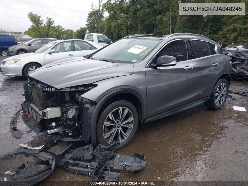 2018 Infiniti Qx30 Premium VIN: SJKCH5CR7JA048245 Lot: 40402048