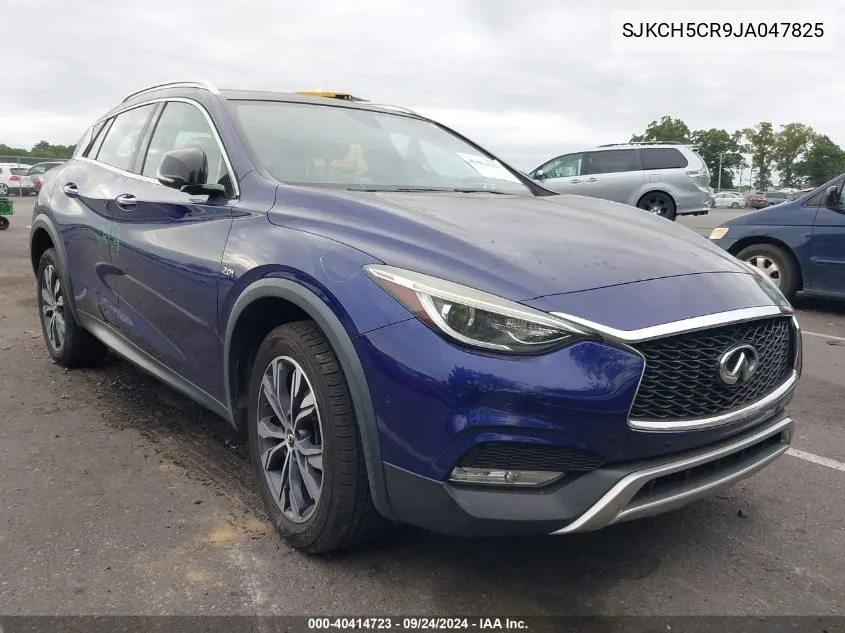 2018 Infiniti Qx30 Luxury/Premium/Sport VIN: SJKCH5CR9JA047825 Lot: 40414723