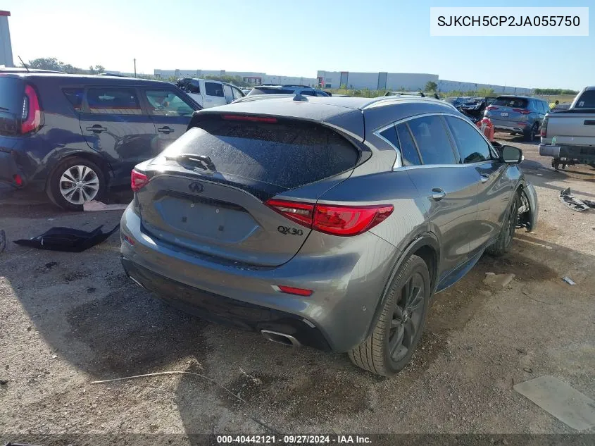 2018 Infiniti Qx30 Luxury/Premium/Sport VIN: SJKCH5CP2JA055750 Lot: 40442121